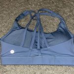 Lululemon Energy Bra Size 6 Blue Linen Photo 3