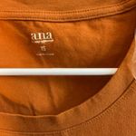 a.n.a Orange Long Sleeve Bodysuit Photo 1