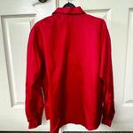 Diane Von Furstenberg  red button down vintage shirt Photo 1