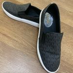 Michael Kors MICHAEL Women's Keaton Coated Canvas Two-Tone Logo Slip-On Sneaker Photo 5