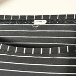 Lululemon Back in Action Long Sleeve Shirt in Black White Stripe Size 10 Photo 2