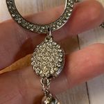 Inc NYC INC Long Silver chain CZ Tassel Necklace Photo 5