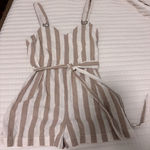 Coco + Jaimeson Striped Romper Photo 0