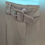 Princess Polly chocolate brown shorts with buckle size 2 Photo 5