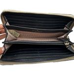 Kate Spade New York Black and Taupe Zip Around Wallet Photo 6