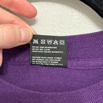 American Vintage Vintage Single Stitch Arkansas Apple Blossom Purple Floral T-Shirt - Size L Photo 5