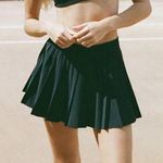 TNA Aritzia Tnamove Tennis Micro Skirt w/ Shorts Pleated Golf Black Mini Women’s Size M Photo 10