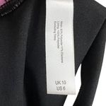 Peek & Beau Fuller Bust High Leg Bikini Bottom Winter Floral Womens Size 10 Black Photo 5