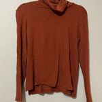 Madewell Burnt Orange Pullover Lightweight Turtleneck Sweater Womens S Fall Photo 0