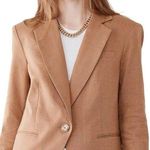 Veronica Beard Amadi Classic Dickey Blazer in Chai Size 2 Photo 0