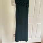 BHLDN Anthropologie Green Fira Dress V-Neck Gown Size 8 Bridesmaid Formal Photo 5