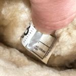 UGG  Caspia 1932 Tan Leather Lace Up Ankle Sheepskin Warm Boots Womens Sz 8 Photo 7