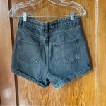 Denim&Co Black Jean Shorts High Photo 3