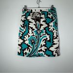 Milly  of New York Women's Floral Patterned A-Line Skirt 100% Cotton Size 4 Photo 1