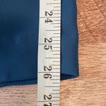 Boden Teal Blue High Waisted Belted Cropped Ankle Pants Women's Size 6 Photo 9