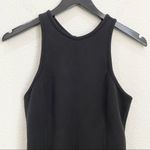 Athleta En Route Scuba Black Sleeveless Midi Athletic Dress Size XS Photo 6