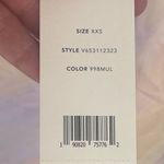 Vince Womens Camisole Rainbow Wash Pastel Satin Spaghetti Strap Top Size XXS Photo 5