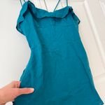 Anthropologie Linen Blend Cascading Flounce Romper, Size L Photo 7