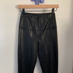 Aritzia Wilfred Free Small Daria Faux Leather Vegan High Waist Black Leggings Photo 2