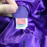 Vintage 80s Prom Dress Satin Womens 7/8‎ Royal Purple Glam Sweetheart Whimsigoth Size undefined Photo 10