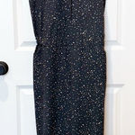 Oiselle  Womens Athletic Jumpsuit Size Small Black Speckle Athleisure Casual Photo 0