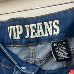 Vip Jeans Womens  Blue Stretchy Skinny Jean Sz 3/4 Photo 6