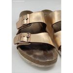 Birkenstock ‎ Tan Gold Women's Metallic Gold Strap Sandals - Size No Size Photo 1