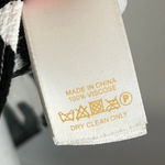 Kate Spade  • Black White Leafy Floral Cap Sleeve Blouse Photo 2