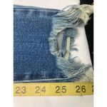 Judy Blue  Skinny Fit Jeans Women's Size 5 Distressed Frayed Hem Blue Denim Photo 7