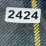 J. McLaughlin Womens Size 14 Green Tartan Plaid Wool Zip Up Front Straight Skirt Photo 5