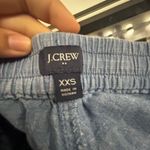 J.Crew  Blue Cargo Shorts with Elastic Waistband Photo 2
