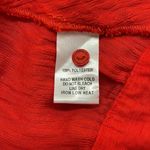 Lulus Easy Feeling Red Long Sleeve Wrap Top Size Small Photo 9