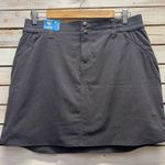 Kuhl New Trekr Skort Hiking Skirt RN108846 Outdoor Gray Tech Travel Skort Sz 8 Photo 0