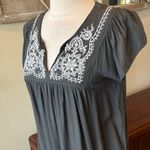 One Clothing Gray Flutter Sleeve Mini Dress Photo 13