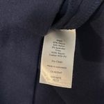 Talbots  Navy Blue Sheath Shift Short Sleeve Stretch Work Business Casual Size 14 Photo 9