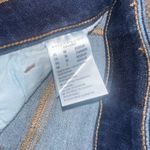 American Eagle  Denim Mini Jean Skirt High Rise Dark Wash Size 00 Photo 3