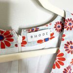 Rhode Womens Mariana Dress Floral Print V Photo 6