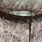 ZARA • NWT• Beige-Pink Eyelash Sweater• Sz M Photo 1