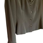 Jones New York Evening Vintage Black Blazer w/Tailored Fit and V-Neckline Sz 14 Photo 3