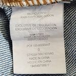 Gianni Bini  Distressed Denim Mini Skirt Size 9 Mini Jean Wrap Skirt Photo 6