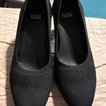 Eileen Fisher Eileen Fisher Black Knit Mesh Pointed Toe Flats Comfort Professional Shoes Photo 0