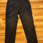 Good American Good‎ American Good Boy Crop Jeans Plus Size 18 Black Wash Raw Hem NWT Photo 0