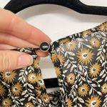 Molly Bracken ModCloth  Sunflower Print Ruffled Blouse Womens S Floral Romantic Photo 5