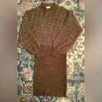 Sage The Label  along the vines sweater dress boho, cozy, chic size L Photo 3