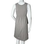 Garnet Hill Womens Florette Tank Dress Gray Fit & Flare Sleeveless Scoop Neck Photo 3