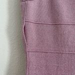 Forever 21 Sparkle Glitter Metallic Pink Bandage Bodycon Dress Size Medium Photo 8