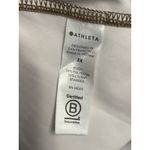 Athleta Shanti Watercolor Stripe Crop Tank Top Women 3X Active Brown White Photo 6