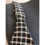 Forever 21  Mini Dress Y2K Black & White Check Zipper Side Size Medium NWOT Photo 2