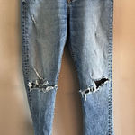 BOYISH‎ Donny Distressed Skinny Jean Blue Size 27 Photo 0