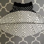 Maeve Anthropologie  Knit Polka Dot Flare Skirt Size Small Photo 3